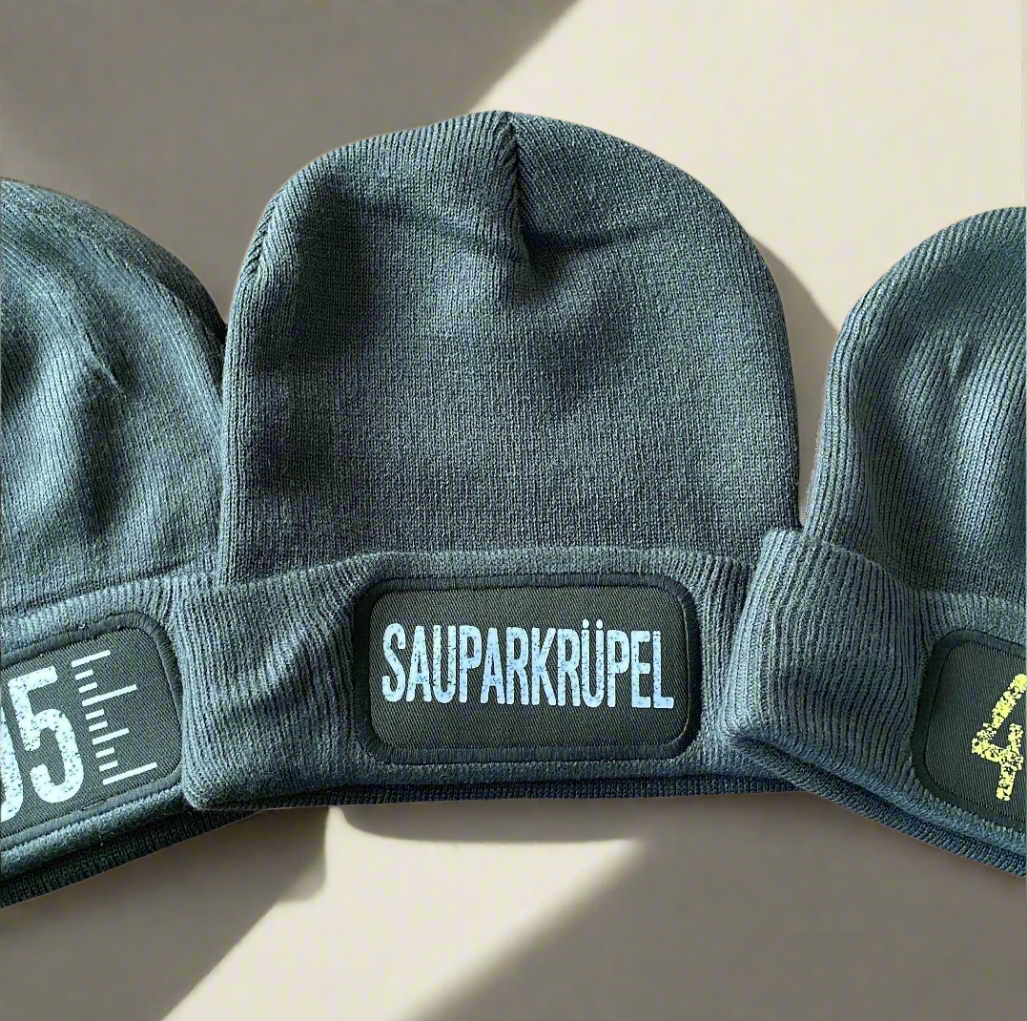 Beanie "SAUPARKRÜPEL" UND "405er"