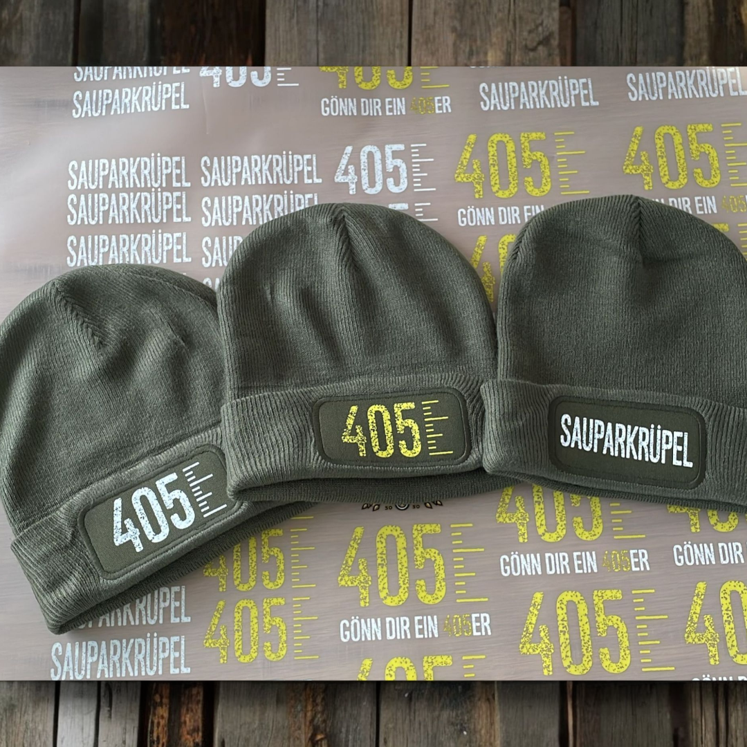 Beanie "SAUPARKRÜPEL" UND "405er"