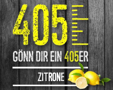 405er Zitrone - 200 Gramm - 405er Brauerei