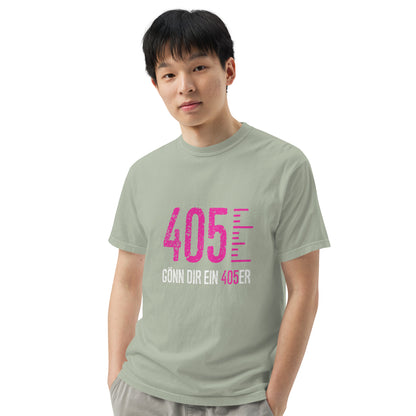 405er T-Shirt mit pinkem Logo